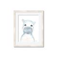 Picture of Halle Hippo _GroupedProduct_Rectangle_Portrait_Mini_ _GroupedProduct_Rectangle_Portrait_Framed_Matted_