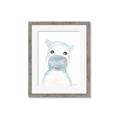 Picture of Halle Hippo _GroupedProduct_Rectangle_Portrait_Mini_ _GroupedProduct_Rectangle_Portrait_Framed_Matted_