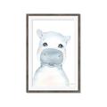 Picture of Halle Hippo _GroupedProduct_Rectangle_Portrait_Mini_ _GroupedProduct_Rectangle_Portrait_Framed_Matted_