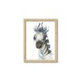 Picture of Nursery Zebra _GroupedProduct_Rectangle_Portrait_Mini_ _GroupedProduct_Rectangle_Portrait_Framed_Matted_