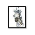 Picture of Nursery Zebra _GroupedProduct_Rectangle_Portrait_Mini_ _GroupedProduct_Rectangle_Portrait_Framed_Matted_