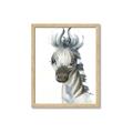 Picture of Nursery Zebra _GroupedProduct_Rectangle_Portrait_Mini_ _GroupedProduct_Rectangle_Portrait_Framed_Matted_