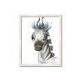 Picture of Nursery Zebra _GroupedProduct_Rectangle_Portrait_Mini_ _GroupedProduct_Rectangle_Portrait_Framed_Matted_