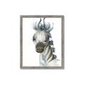 Picture of Nursery Zebra _GroupedProduct_Rectangle_Portrait_Mini_ _GroupedProduct_Rectangle_Portrait_Framed_Matted_