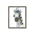 Picture of Nursery Zebra _GroupedProduct_Rectangle_Portrait_Mini_ _GroupedProduct_Rectangle_Portrait_Framed_Matted_