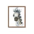 Picture of Nursery Zebra _GroupedProduct_Rectangle_Portrait_Mini_ _GroupedProduct_Rectangle_Portrait_Framed_Matted_