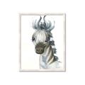 Picture of Nursery Zebra _GroupedProduct_Rectangle_Portrait_Mini_ _GroupedProduct_Rectangle_Portrait_Framed_Matted_