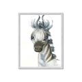 Picture of Nursery Zebra _GroupedProduct_Rectangle_Portrait_Mini_ _GroupedProduct_Rectangle_Portrait_Framed_Matted_