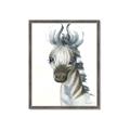 Picture of Nursery Zebra _GroupedProduct_Rectangle_Portrait_Mini_ _GroupedProduct_Rectangle_Portrait_Framed_Matted_
