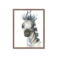 Picture of Nursery Zebra _GroupedProduct_Rectangle_Portrait_Mini_ _GroupedProduct_Rectangle_Portrait_Framed_Matted_