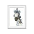 Picture of Nursery Zebra _GroupedProduct_Rectangle_Portrait_Mini_ _GroupedProduct_Rectangle_Portrait_Framed_Matted_