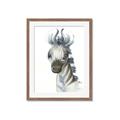 Picture of Nursery Zebra _GroupedProduct_Rectangle_Portrait_Mini_ _GroupedProduct_Rectangle_Portrait_Framed_Matted_
