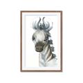 Picture of Nursery Zebra _GroupedProduct_Rectangle_Portrait_Mini_ _GroupedProduct_Rectangle_Portrait_Framed_Matted_