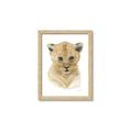 Picture of Lexie Lion _GroupedProduct_Rectangle_Portrait_Mini_ _GroupedProduct_Rectangle_Portrait_Framed_Matted_