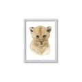 Picture of Lexie Lion _GroupedProduct_Rectangle_Portrait_Mini_ _GroupedProduct_Rectangle_Portrait_Framed_Matted_