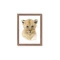 Picture of Lexie Lion _GroupedProduct_Rectangle_Portrait_Mini_ _GroupedProduct_Rectangle_Portrait_Framed_Matted_