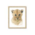 Picture of Lexie Lion _GroupedProduct_Rectangle_Portrait_Mini_ _GroupedProduct_Rectangle_Portrait_Framed_Matted_