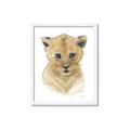 Picture of Lexie Lion _GroupedProduct_Rectangle_Portrait_Mini_ _GroupedProduct_Rectangle_Portrait_Framed_Matted_