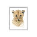 Picture of Lexie Lion _GroupedProduct_Rectangle_Portrait_Mini_ _GroupedProduct_Rectangle_Portrait_Framed_Matted_