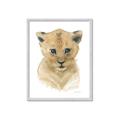 Picture of Lexie Lion _GroupedProduct_Rectangle_Portrait_Mini_ _GroupedProduct_Rectangle_Portrait_Framed_Matted_