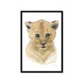 Picture of Lexie Lion _GroupedProduct_Rectangle_Portrait_Mini_ _GroupedProduct_Rectangle_Portrait_Framed_Matted_