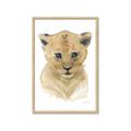 Picture of Lexie Lion _GroupedProduct_Rectangle_Portrait_Mini_ _GroupedProduct_Rectangle_Portrait_Framed_Matted_