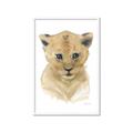 Picture of Lexie Lion _GroupedProduct_Rectangle_Portrait_Mini_ _GroupedProduct_Rectangle_Portrait_Framed_Matted_