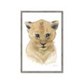 Picture of Lexie Lion _GroupedProduct_Rectangle_Portrait_Mini_ _GroupedProduct_Rectangle_Portrait_Framed_Matted_
