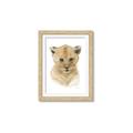 Picture of Lexie Lion _GroupedProduct_Rectangle_Portrait_Mini_ _GroupedProduct_Rectangle_Portrait_Framed_Matted_