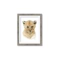 Picture of Lexie Lion _GroupedProduct_Rectangle_Portrait_Mini_ _GroupedProduct_Rectangle_Portrait_Framed_Matted_