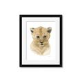 Picture of Lexie Lion _GroupedProduct_Rectangle_Portrait_Mini_ _GroupedProduct_Rectangle_Portrait_Framed_Matted_