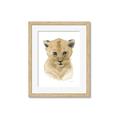 Picture of Lexie Lion _GroupedProduct_Rectangle_Portrait_Mini_ _GroupedProduct_Rectangle_Portrait_Framed_Matted_