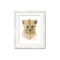 Picture of Lexie Lion _GroupedProduct_Rectangle_Portrait_Mini_ _GroupedProduct_Rectangle_Portrait_Framed_Matted_
