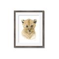 Picture of Lexie Lion _GroupedProduct_Rectangle_Portrait_Mini_ _GroupedProduct_Rectangle_Portrait_Framed_Matted_