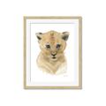 Picture of Lexie Lion _GroupedProduct_Rectangle_Portrait_Mini_ _GroupedProduct_Rectangle_Portrait_Framed_Matted_