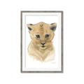 Picture of Lexie Lion _GroupedProduct_Rectangle_Portrait_Mini_ _GroupedProduct_Rectangle_Portrait_Framed_Matted_