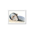 Picture of Sleeping Monkey _GroupedProduct_Rectangle_Landscape_Mini_ _GroupedProduct_Rectangle_Landscape_Framed_Matted_