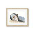 Picture of Sleeping Monkey _GroupedProduct_Rectangle_Landscape_Mini_ _GroupedProduct_Rectangle_Landscape_Framed_Matted_