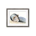 Picture of Sleeping Monkey _GroupedProduct_Rectangle_Landscape_Mini_ _GroupedProduct_Rectangle_Landscape_Framed_Matted_