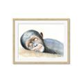 Picture of Sleeping Monkey _GroupedProduct_Rectangle_Landscape_Mini_ _GroupedProduct_Rectangle_Landscape_Framed_Matted_