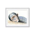 Picture of Sleeping Monkey _GroupedProduct_Rectangle_Landscape_Mini_ _GroupedProduct_Rectangle_Landscape_Framed_Matted_