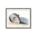 Picture of Sleeping Monkey _GroupedProduct_Rectangle_Landscape_Mini_ _GroupedProduct_Rectangle_Landscape_Framed_Matted_