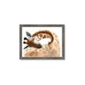 Picture of Sleeping Giraffe _GroupedProduct_Rectangle_Landscape_Mini_ _GroupedProduct_Rectangle_Landscape_Framed_Matted_