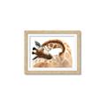 Picture of Sleeping Giraffe _GroupedProduct_Rectangle_Landscape_Mini_ _GroupedProduct_Rectangle_Landscape_Framed_Matted_
