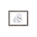 Picture of Polar Bear Mom and Baby _GroupedProduct_Rectangle_Landscape_Mini_ _GroupedProduct_Rectangle_Landscape_Framed_Matted_