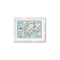 Picture of Animal Map  _GroupedProduct_Rectangle_Landscape_Mini_ _GroupedProduct_Rectangle_Landscape_Framed_Matted_