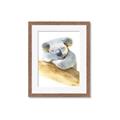Picture of Sleeping Koala I _GroupedProduct_Rectangle_Portrait_Mini_ _GroupedProduct_Rectangle_Portrait_Framed_Matted_