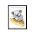 Picture of Sleeping Koala I _GroupedProduct_Rectangle_Portrait_Mini_ _GroupedProduct_Rectangle_Portrait_Framed_Matted_