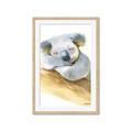 Picture of Sleeping Koala I _GroupedProduct_Rectangle_Portrait_Mini_ _GroupedProduct_Rectangle_Portrait_Framed_Matted_