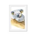 Picture of Sleeping Koala I _GroupedProduct_Rectangle_Portrait_Mini_ _GroupedProduct_Rectangle_Portrait_Framed_Matted_